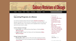 Desktop Screenshot of culinaryhistorians.org
