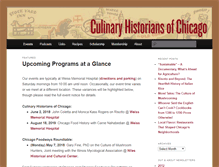 Tablet Screenshot of culinaryhistorians.org